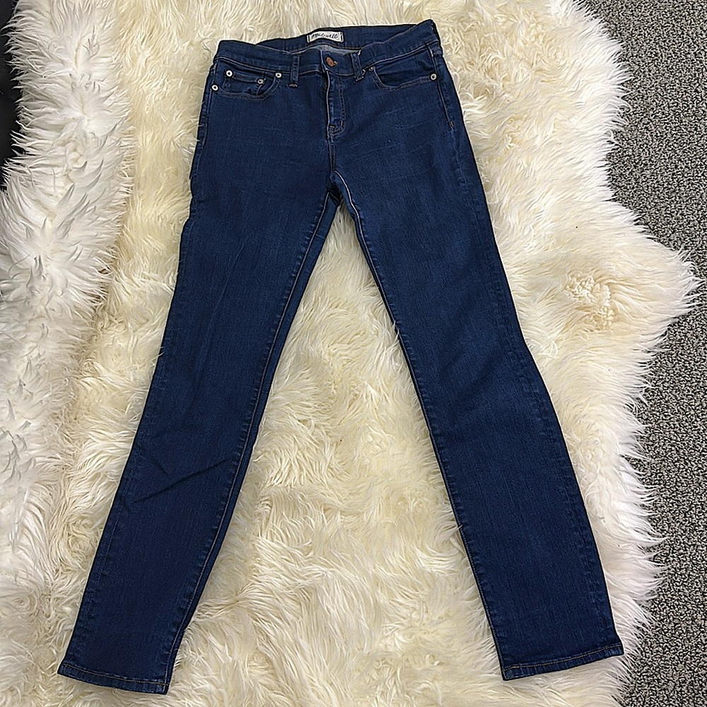 Madewell Alley Straight Blue Jeans Size 28